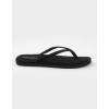Volcom womens Vibes Sandal Flip Flop(Black Out)