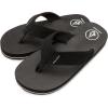 Volcom Big Kids Unisex Victor Flip Flop Sandal(Black-new)