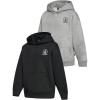 Volcom Boys Hoodies 2 Pack Boys Sweatshirts Premium Comfy Cotton Hoodies Size 8-20(Black)