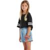 Volcom Girls’ Sunday Strut Rolled Cuff Short(Pale Blue)