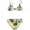 Volcom Girls’ Swimsuit Two Piece Bikini Set(Black)