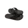 Volcom Men’s Recliner Sandal Flip Flop(New Black Destructo)