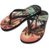 Volcom Men’s Rocker Flip Flop Sandal(Bright Coral)