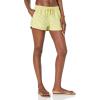 Volcom Womens 2-inch Swim Boardshorts – Lightweight 4-Way Stretch Surf Shorts with UPF 50+ and Recycled Fabric(Limeade)