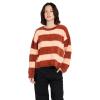 Volcom Womens Bubble Tea Boxy Fit Sweater(Nutmeg)