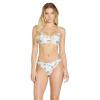 Volcom Women’s Coco Crop Bikini Top Sea Glass