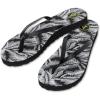 Volcom Women’s Color Me Spring Flip Flop Sandal(Black White)