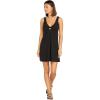 Volcom Womens Desert Bunnie Reversible Fit and Flare Knit Mini Dress(Black)