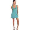Volcom Womens Desert Bunnie Reversible Fit and Flare Knit Mini Dress(Jade)
