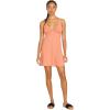 Volcom Womens Desert Bunnie Reversible Fit and Flare Knit Mini Dress(Terra Cotta)