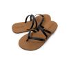 Volcom Women’s Easy Breezy II Flip Flop Sandal – Recliner Comfort Foam Footbed, New Black, 8