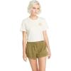 Volcom Womens Enternet Short Sleeve Tee(Cloud)