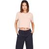 Volcom Womens Enternet Short Sleeve Tee(Hazey Pink)