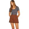 Volcom Women’s Frochickie Trouser Short(Dark Clay)