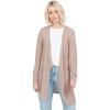 Volcom Women’s Go Go Wrap Open Front Cardigan Sweater (Regular & Plus Size)(Stone 1)