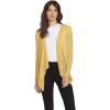 Volcom Women’s Go Go Wrap Open Front Cardigan Sweater (Regular & Plus Size)(Sunrise)