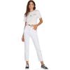 Volcom Women’s Junior’s Vol Stone Denim Jean(Paint White)