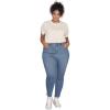 Volcom Womens Liberator High Rise Denim Jean Pants(Camper Blue)
