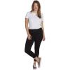 Volcom Women’s Liberator Legging Fit Denim Jean Pants (Regular & Plus Size)(Black Out – P)