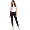 Volcom Women’s Liberator Legging Fit Denim Jean Pants (Regular & Plus Size)(Premium Wash Black)