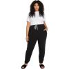 Volcom Women’s Lived In Lounge Fleece Sweatpants (Regular & Plus Size)(Black)