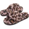 Volcom Women’s Lived in Lounge Faux Fur Slide Sandal(Raisin)