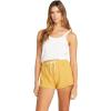 Volcom Womens Lived in Lounge Rib Fitted Tank(Star White 1)