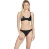 Volcom Women’s Simply Solid Full Bikini Bottom (Regular & Plus Size)(New Black Black)