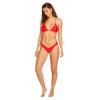 Volcom Womens Simply Solid V Bottom Swimsuit Bikini Bottom(Candy Apple)