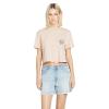 Volcom Womens Stone Step High Rise Denim Short(Retro Blue)