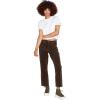 Volcom Women’s Stoned High Rise Straight Leg Jean(Espresso)