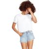 Volcom Womens Stoney Stretch Cut Off Denim Short(Retro Blue)