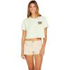 Volcom Womens Stoney Stretch Cut Off Denim Short(Sand)