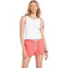 Volcom Womens Strutin Stone Elastic Waist Short(Electric Coral)