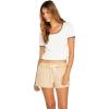 Volcom Womens Strutin Stone Elastic Waist Short(Hazelnut)