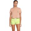 Volcom Womens Strutin Stone Elastic Waist Short(Island Green)