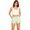 Volcom Womens Strutin Stone Elastic Waist Short(Sage)