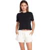 Volcom Womens Strutin Stone Elastic Waist Short(Sand)