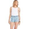 Volcom Women’s Sunday Strut Elastic Waist Short(Pale Blue)