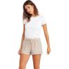Volcom Women’s Sunday Strut Elastic Waist Short(Vintage Brown)