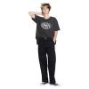Volcom Womens Thisthatthem Skate Relaxed Fit Chino Pant(Black 124)