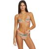 Volcom Womens Tri Bikini Top – Sustainable Slide-tri Swim Top with Adjustable Halter and Removable Cups(Multi Sol)