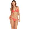 Volcom Womens Tri Bikini Top – Sustainable Slide-tri Swim Top with Adjustable Halter and Removable Cups(Pistol Punch)