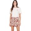 Volcom Women’s Volcay Day Loose Fit Elastic Waist Short(Dark Clay)