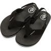 Volcom boys Child Big Youth Victor Sandal(Black-new)