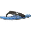 Volcom boys Recliner Big Youth Flip Flop Sandal(Marina Blue)