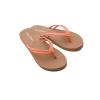 Volcom girls Forever and Ever Flip Flop Sandal(Papaya)