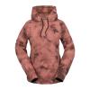 Volcom womens Costus Pollover Baselayer Hooded Fleece Snow Sweatshirt(Pink Salt Wash S4)