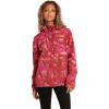 Volcom womens Enemy Stone Hooded Zip Front Windbreaker Jacket (Regular & Plus Size)(Auburn)