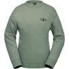Volcom womens Essential Crew Fleece Snowboard Winter Sweatshirt(Lichen Green S5)